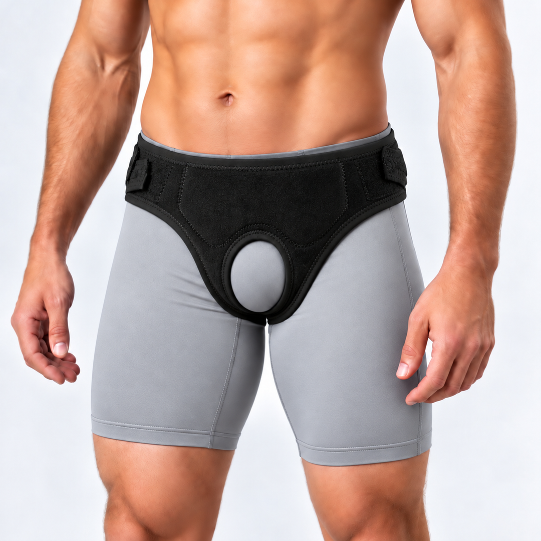 Heavy-Duty Double Hernia Belt