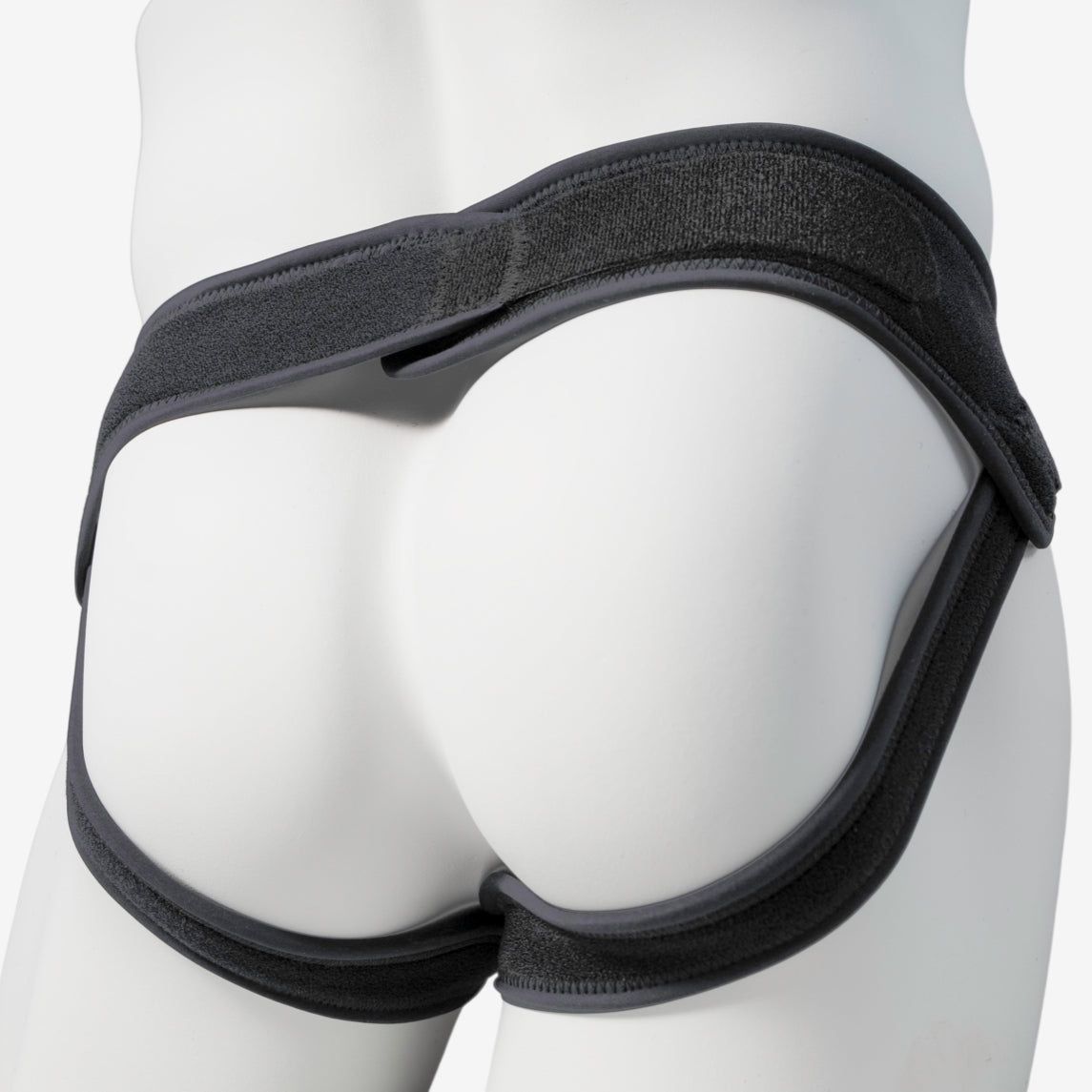 Champion Hernia Belt, Single or Double Bilateral Herniation Pad,  Adjustable, Elastic, Natural White, Medium